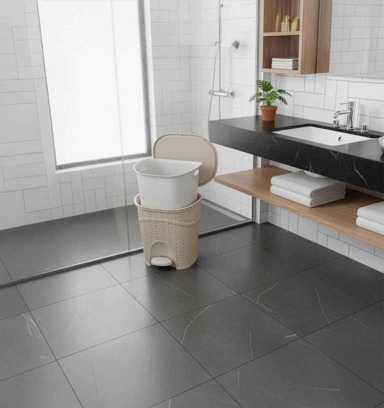 سطل پدالی دو جداره