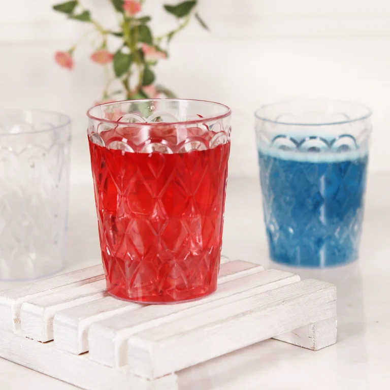 لیوان کریستال یاقوت (4عددی)