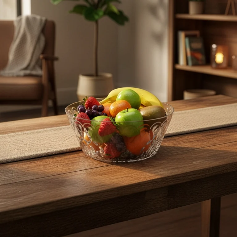 کاسه قدح کریستال یاقوت