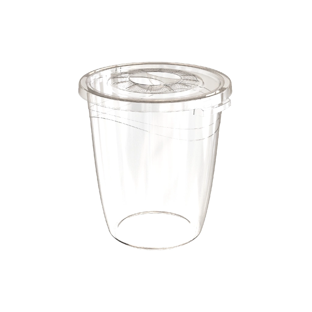 20250.webp سطل گلوریا 50 شفاف - Image 1