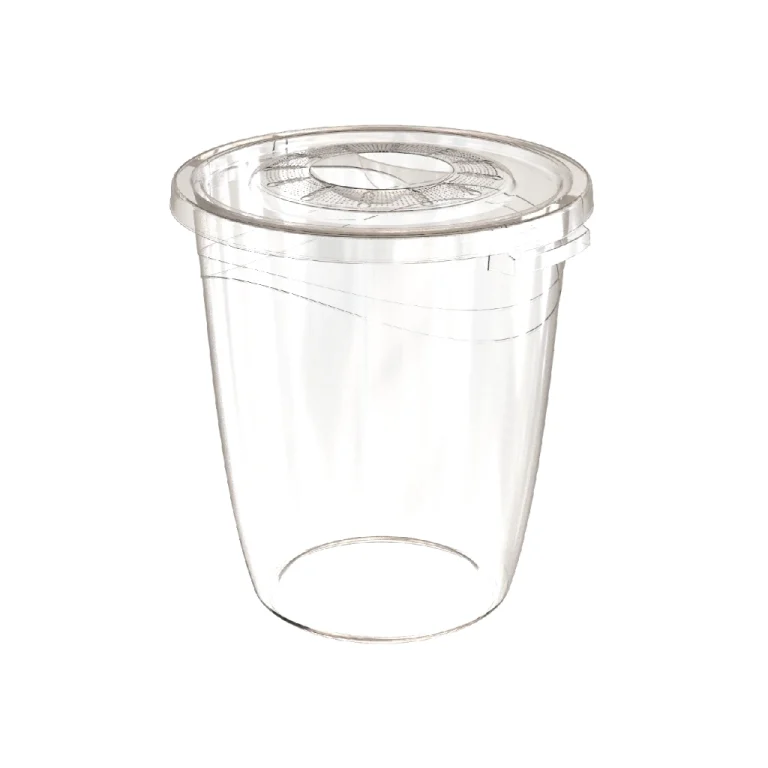 سطل گلوریا 80 شفاف